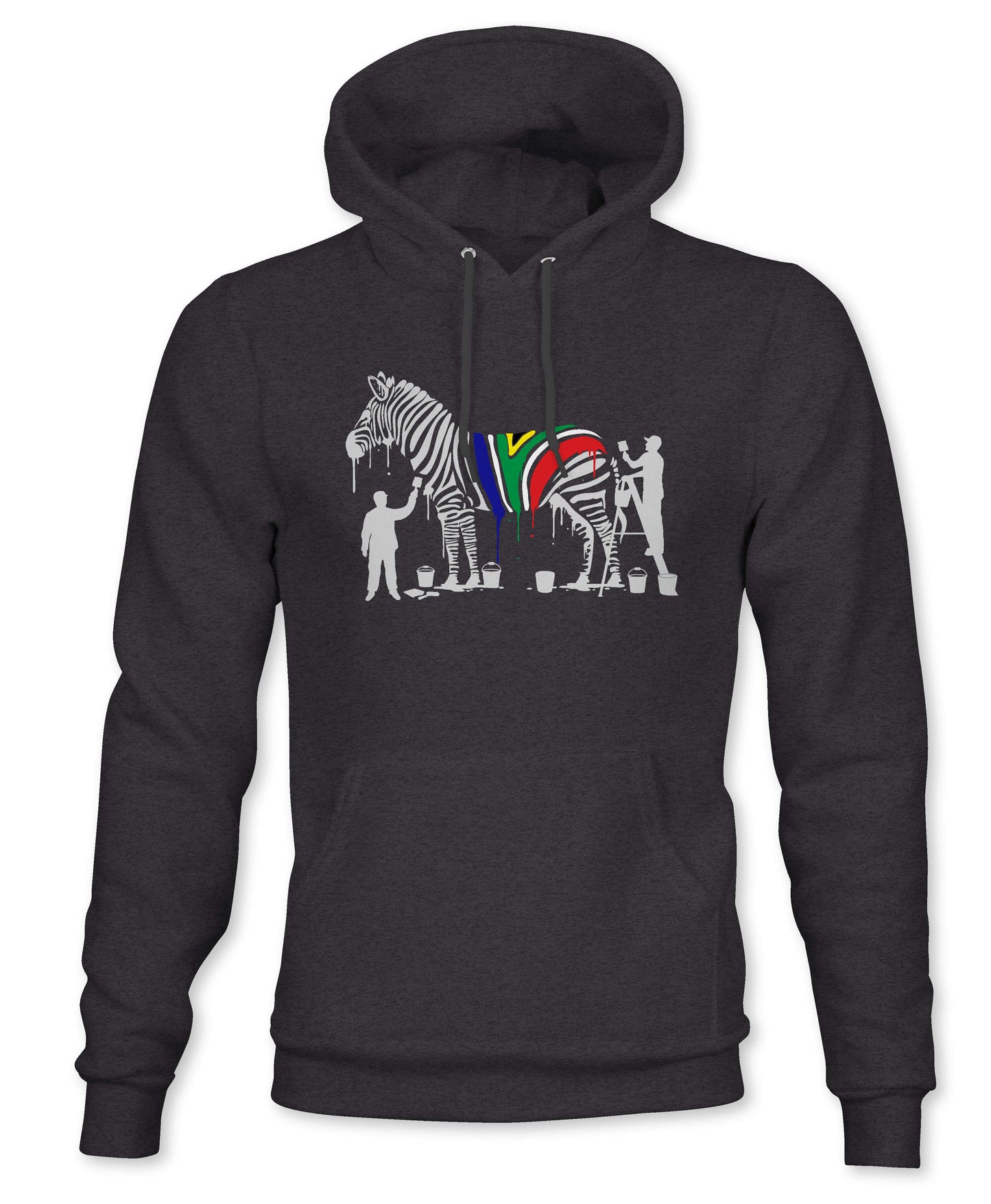 Premium Painted Zebra Printed Hoodie