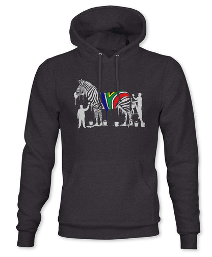 Premium Painted Zebra Printed Hoodie
