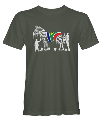 Painted Zebra T-Shirt