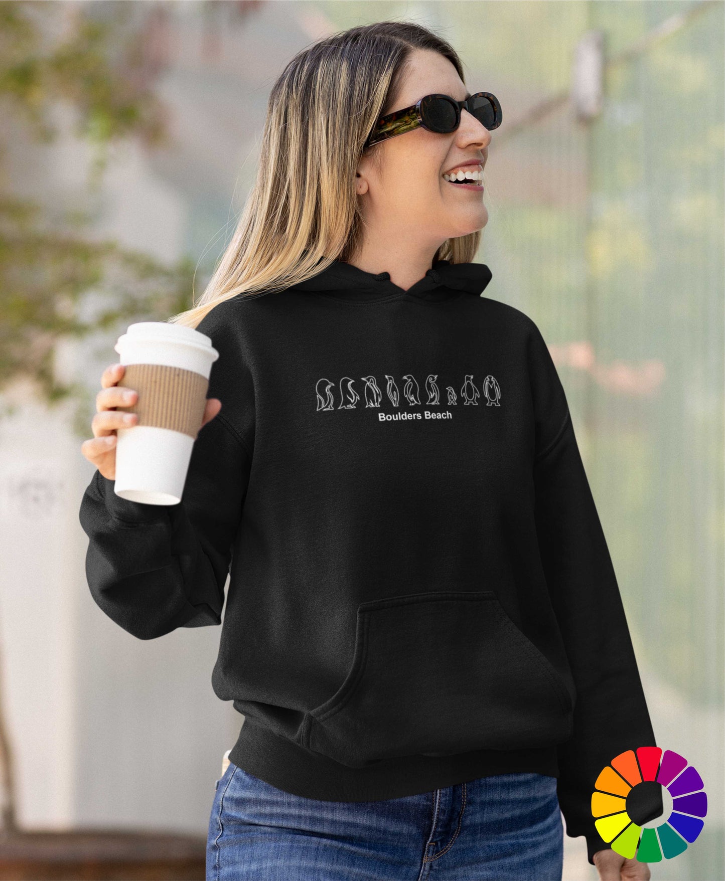 Boulders Beach Penguin Hoodie