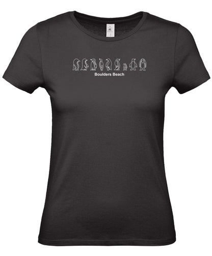 Ladies Fit Boulders Beach Penguins T-Shirt