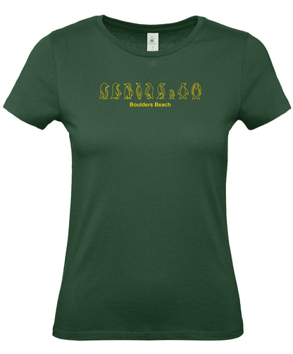 Ladies Fit Boulders Beach Penguins T-Shirt