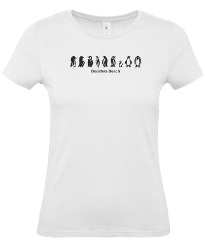 Ladies Fit Boulders Beach Penguins T-Shirt