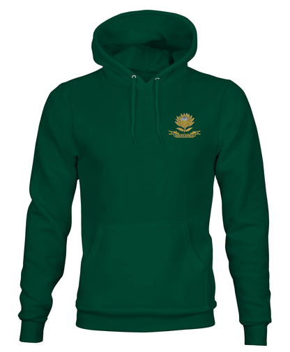 Premium Protea South Africa Embroidered Hoodie