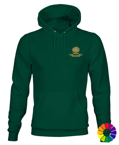 Premium Protea South Africa Embroidered Hoodie