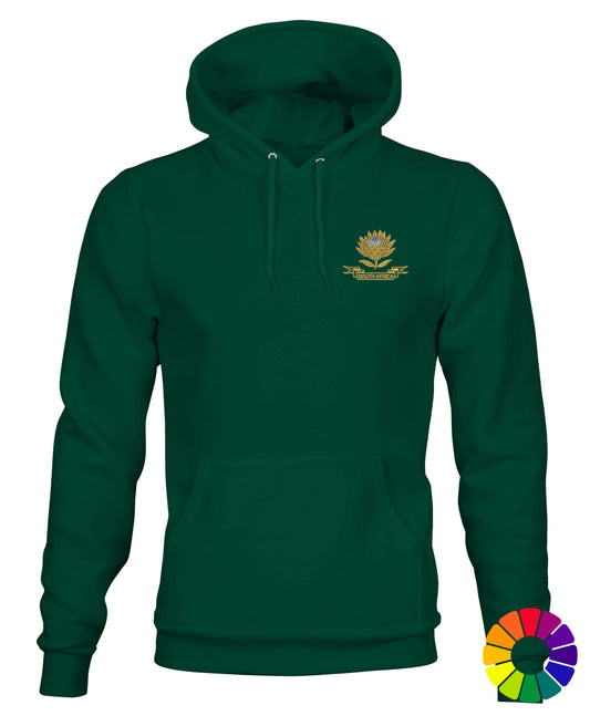 Premium Protea South Africa Embroidered Hoodie