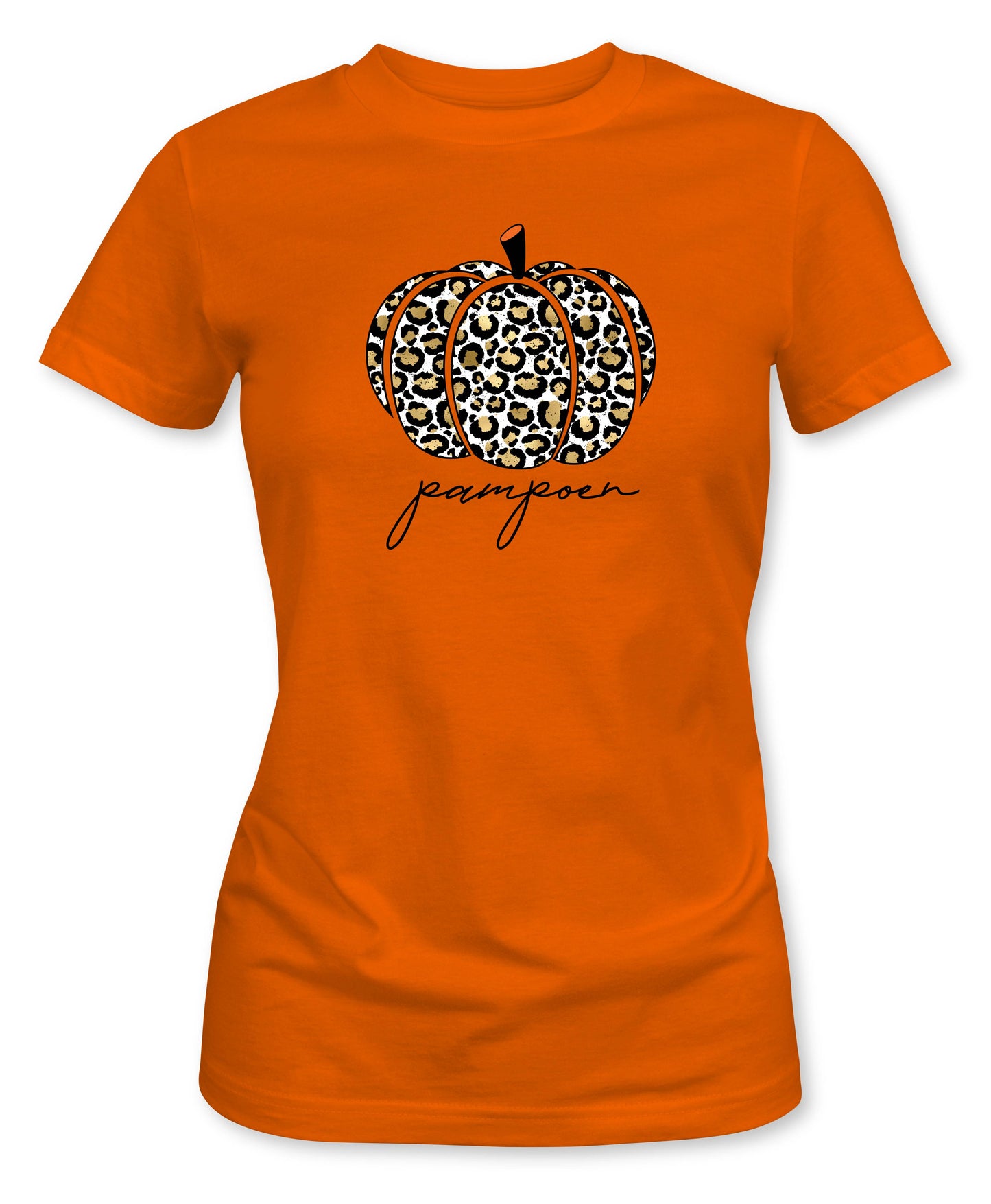 Ladies Fit Pumpkin / Pampoen Pattern T-Shirt