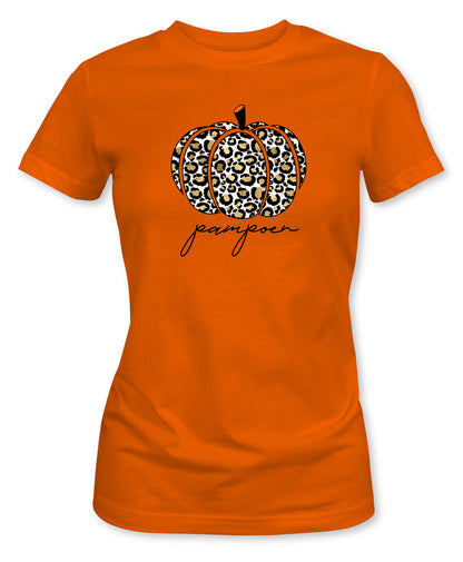 Ladies Fit Pumpkin / Pampoen Pattern T-Shirt