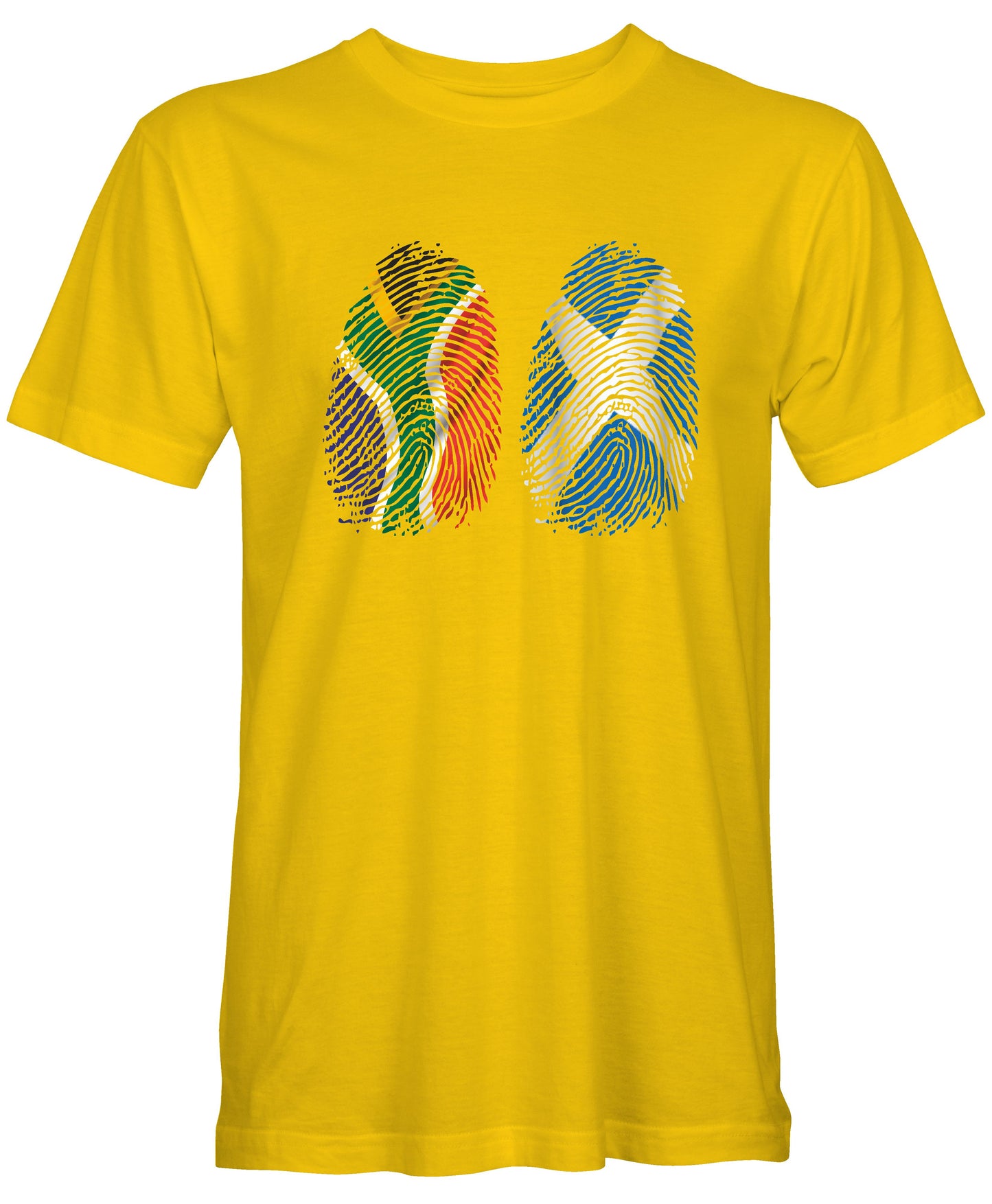 Unisex SA/SCOTLAND Dual Fingerprints T-Shirt