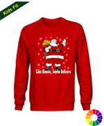 Kids Merry Christmas Cartoon - Childrens South African Rugby Christmas Sweatshirt