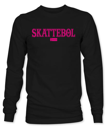 Unisex / Mens Skattebol Long Sleeve T-Shirt