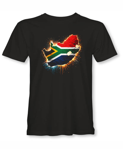 South Africa Map Flag T-Shirt