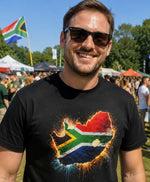 South Africa Map Flag T-Shirt