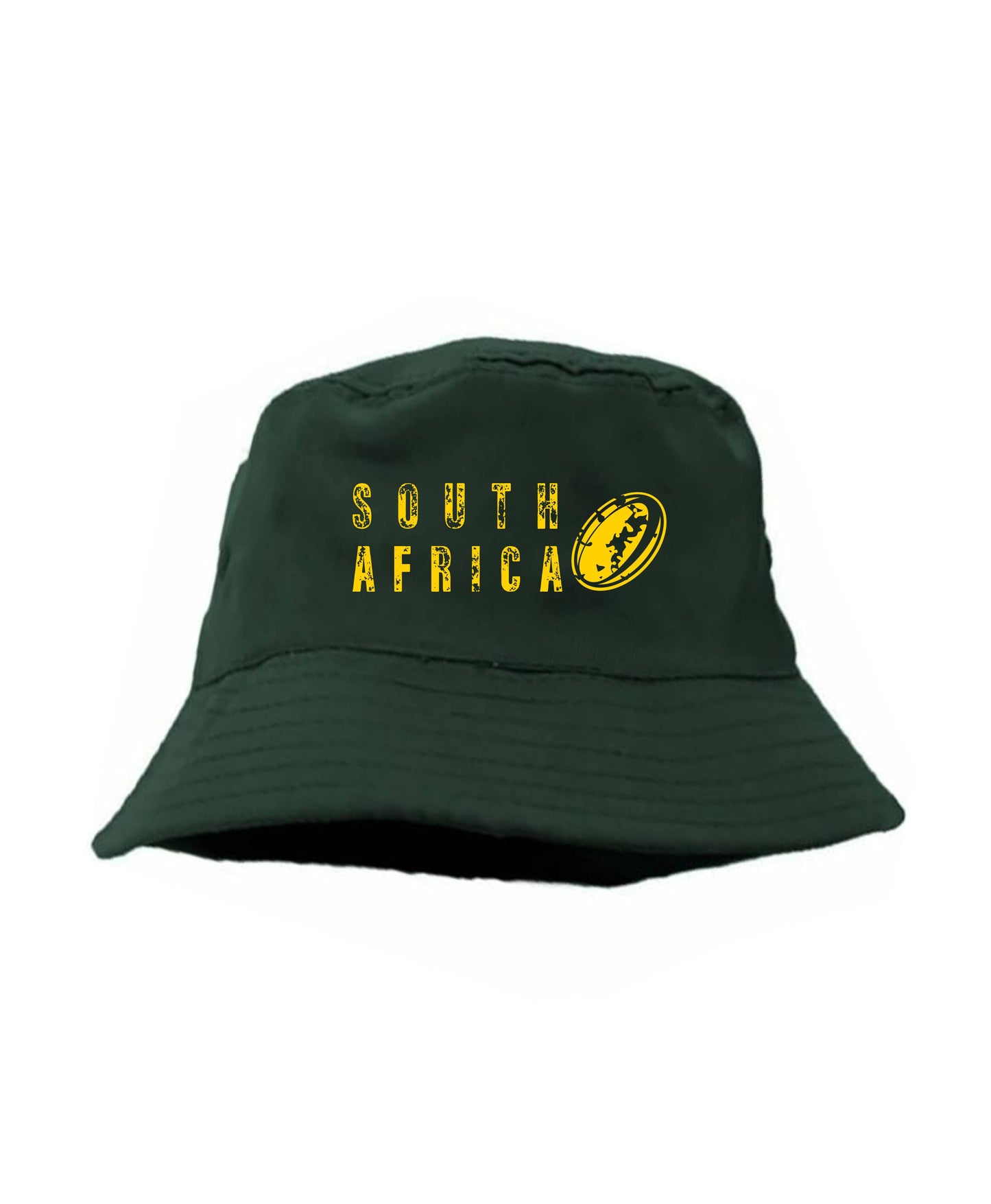 Adults South Africa Rugby Ball Bucket Hat