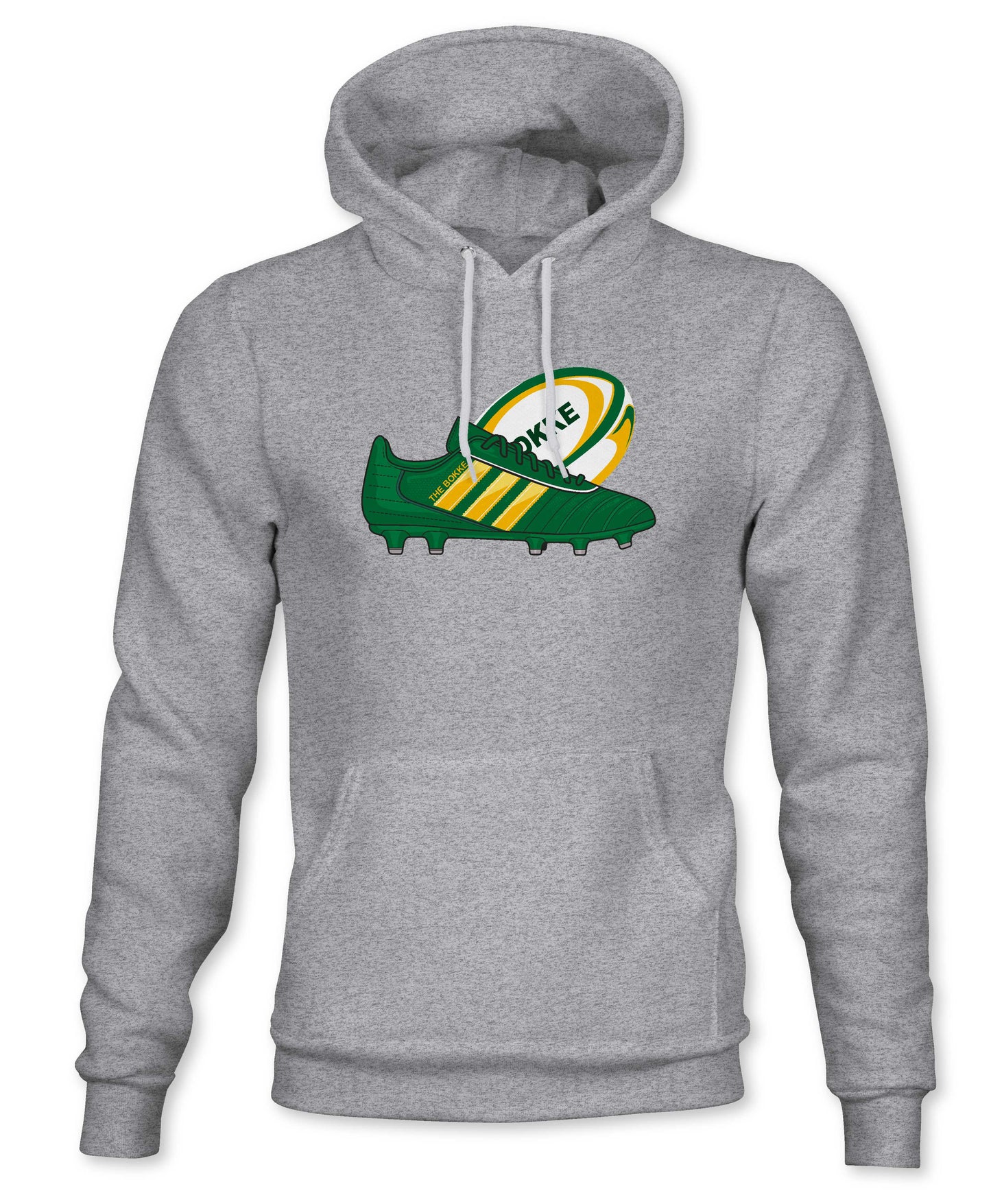 Premium South African Rugby Boot & Ball Hoodie