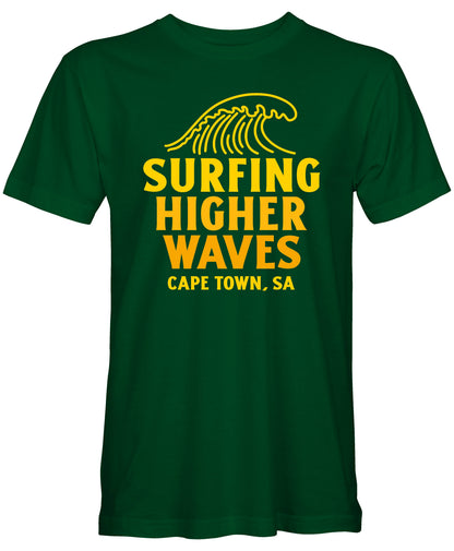 Mens Higher Waves Surfing T-Shirt