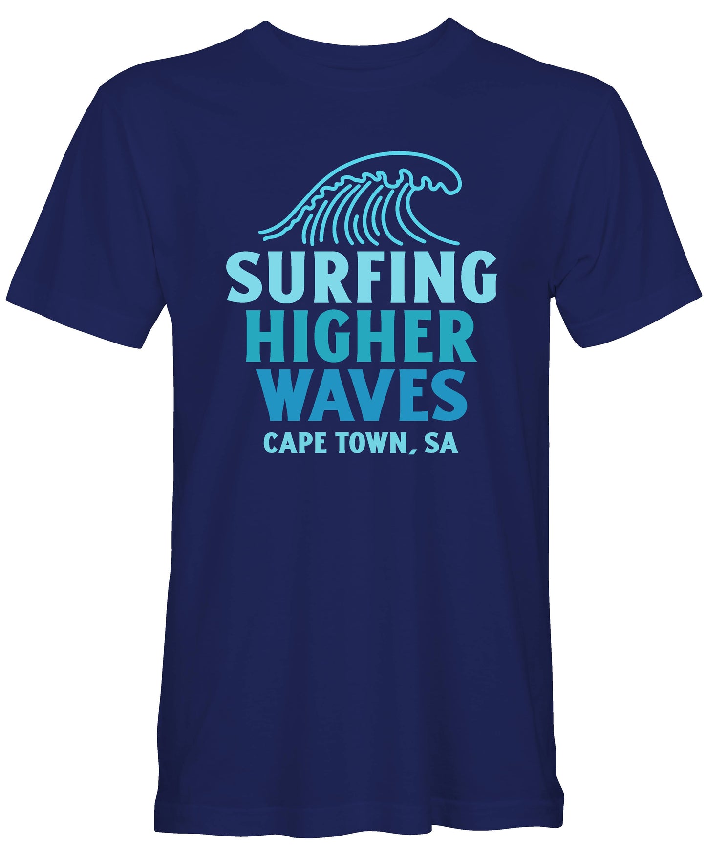 Mens Higher Waves Surfing T-Shirt