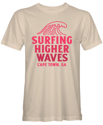 Mens Higher Waves Surfing T-Shirt