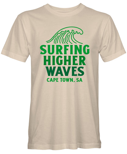 Mens Higher Waves Surfing T-Shirt