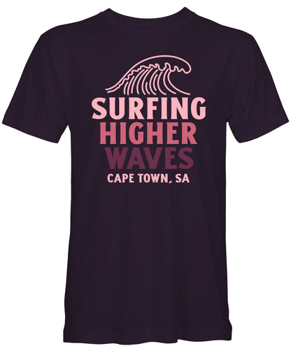 Mens Higher Waves Surfing T-Shirt