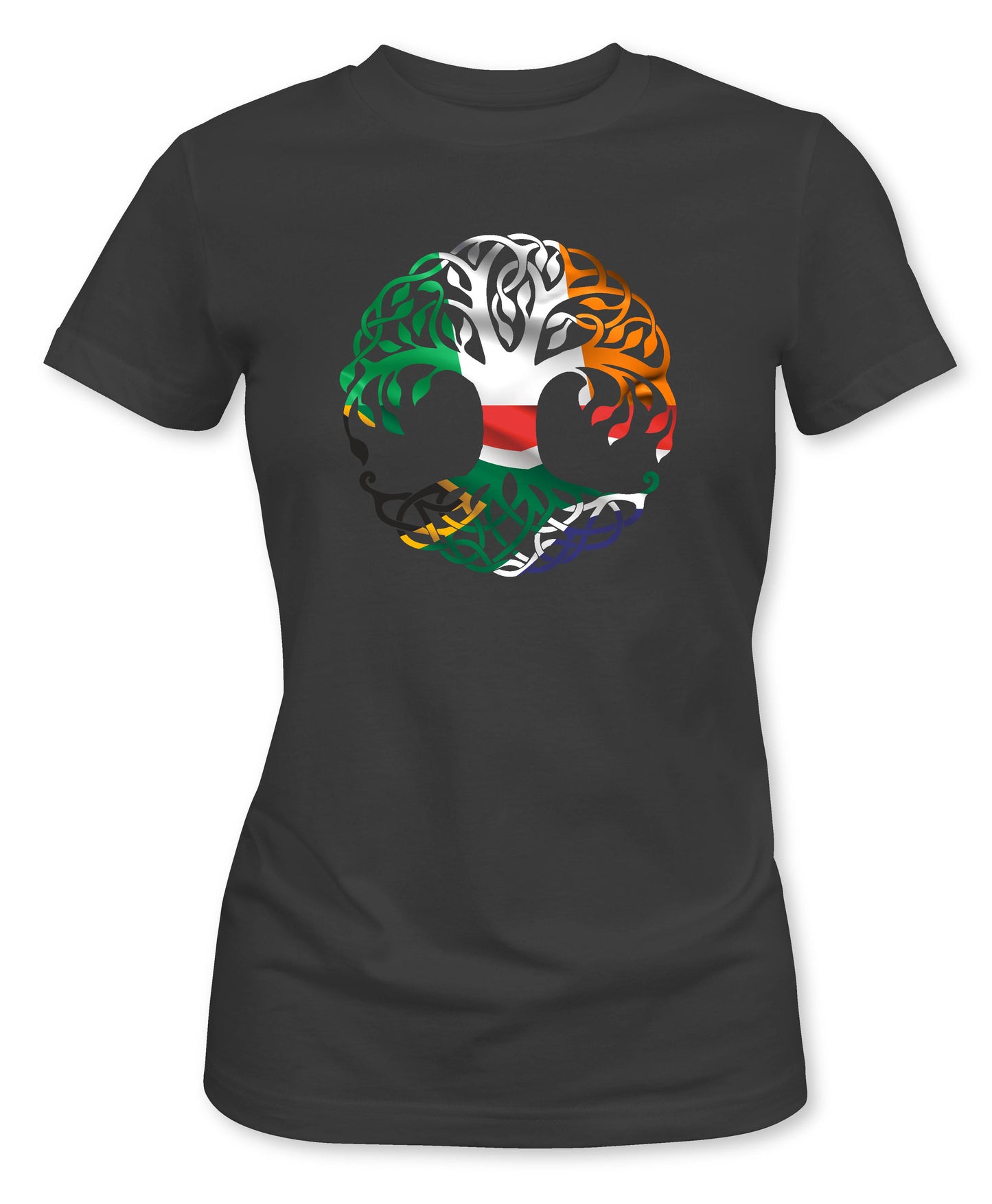 Ladies Fit SA/Ireland Tree of Life T-Shirt