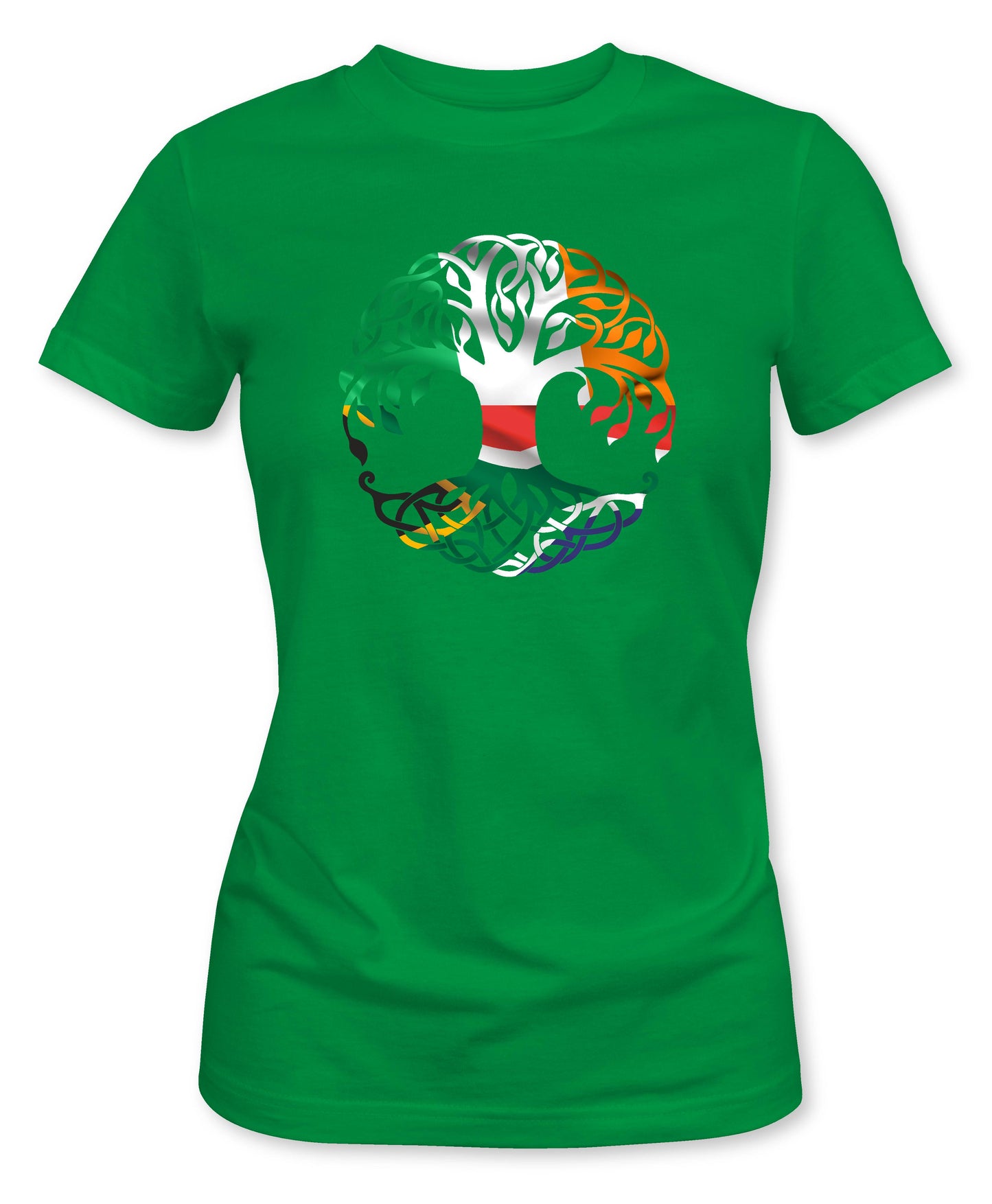 Ladies Fit SA/Ireland Tree of Life T-Shirt
