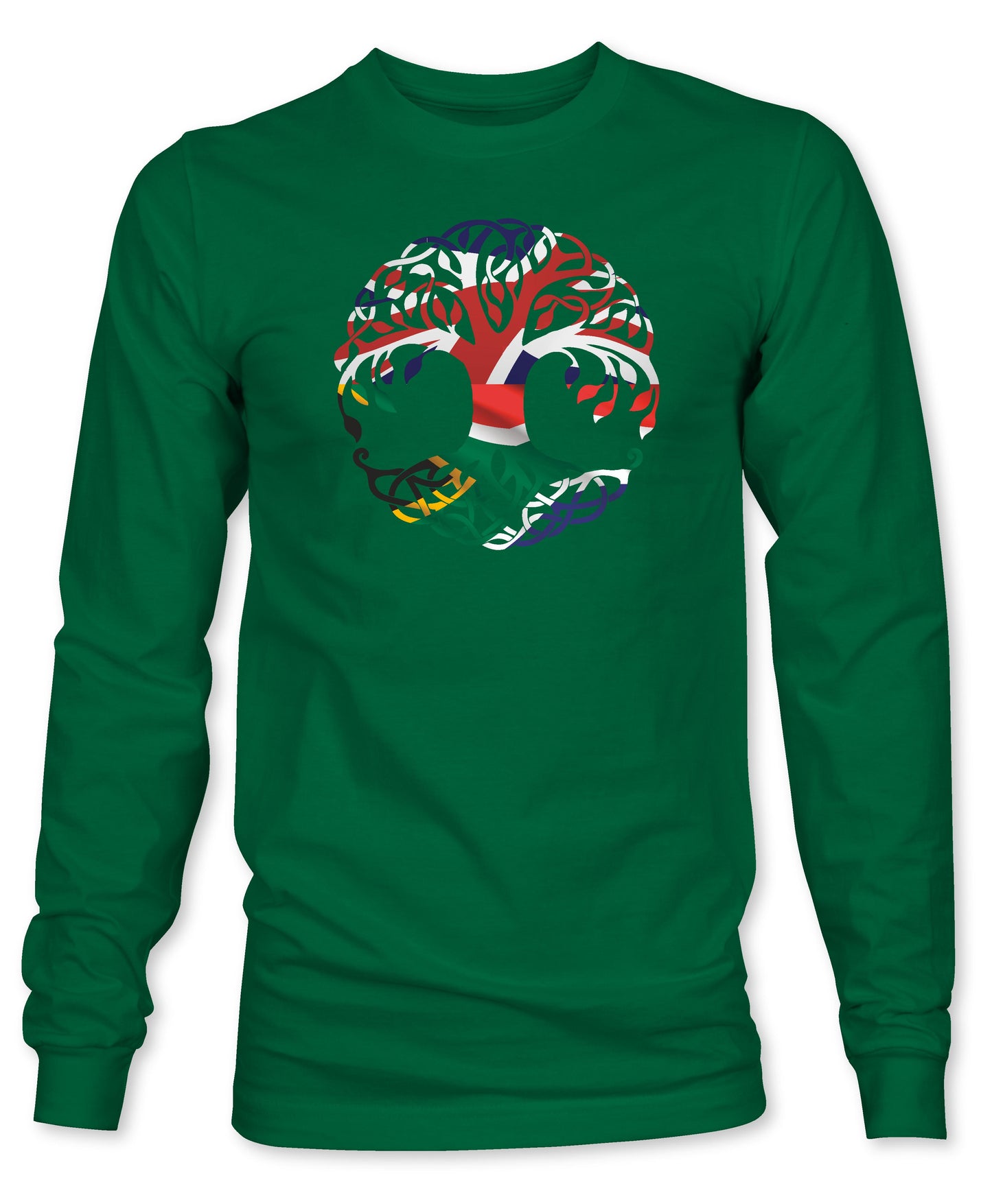Unisex SA/UK Tree of Life Long Sleeve T-Shirt