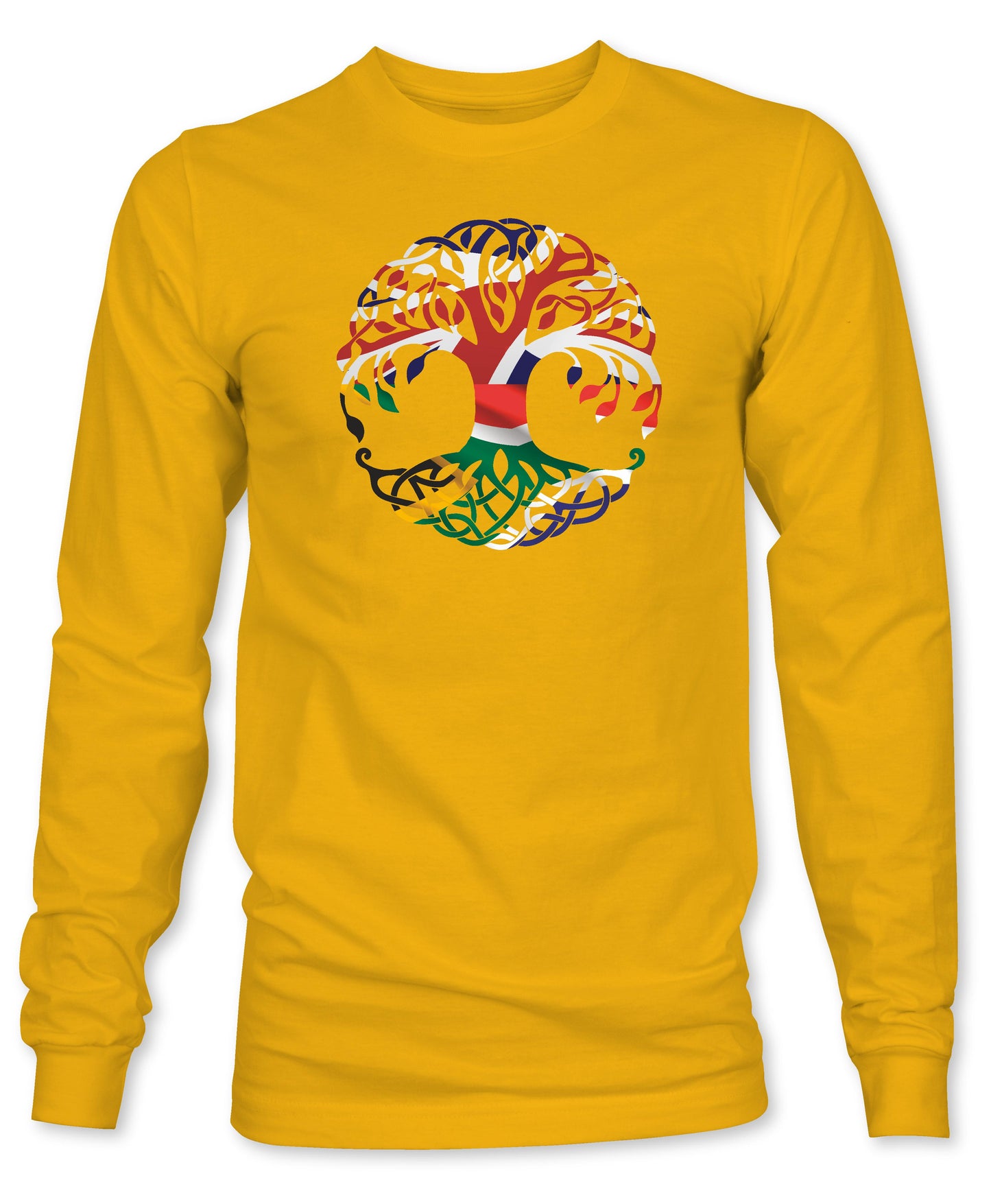 Unisex SA/UK Tree of Life Long Sleeve T-Shirt