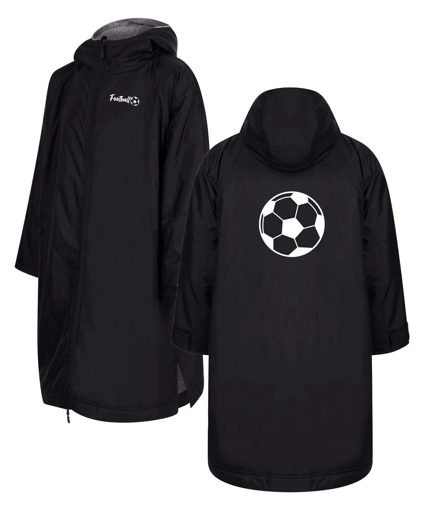 Adults - Front & Rear Embroidered All Weather Robe