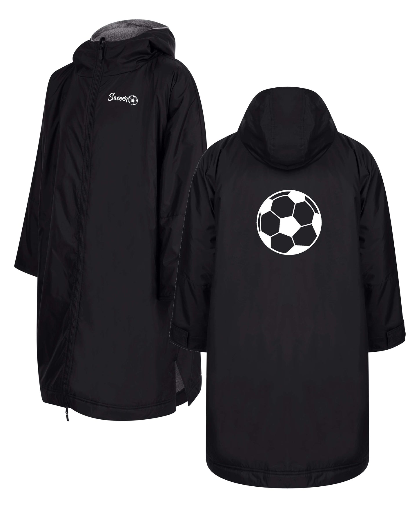 Adults - Front & Rear Embroidered All Weather Robe
