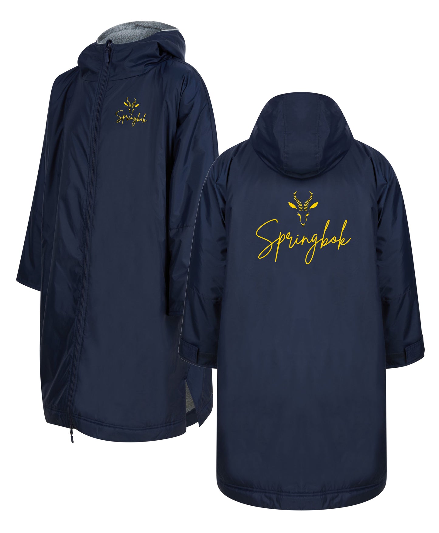 Adults - Front & Rear Embroidered All Weather Robe