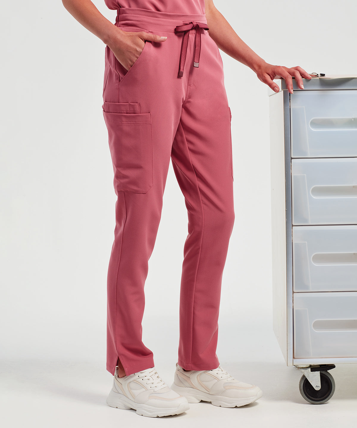 Angel Embroidered Ladies Stretch Cargo Pants [XS to 3XL]
