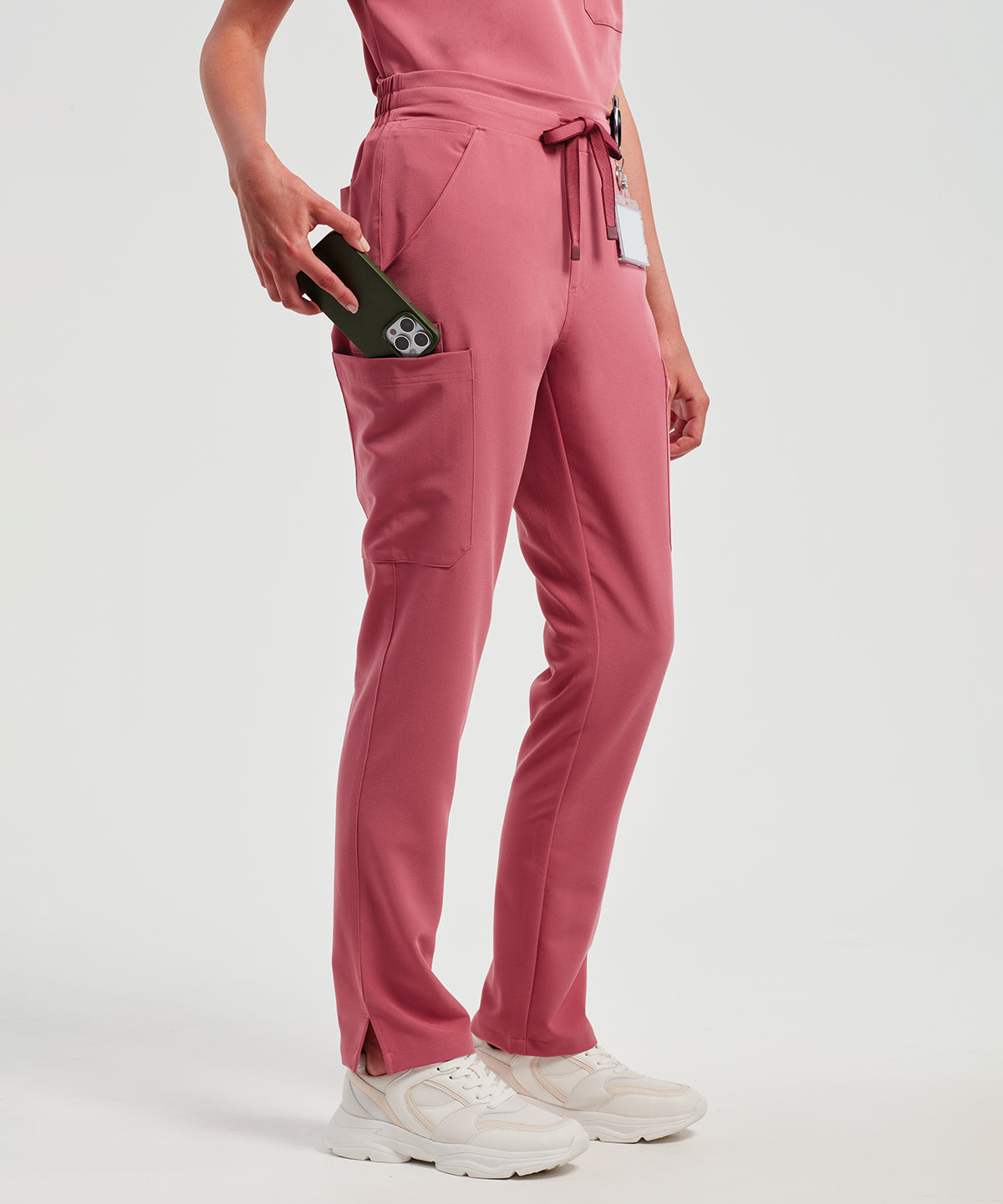 Angel Embroidered Ladies Stretch Cargo Pants [XS to 3XL]