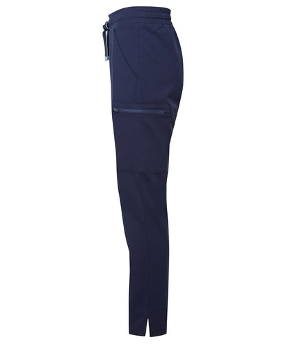 Angel Embroidered Ladies Stretch Cargo Pants [XS to 3XL]